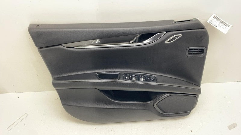 ⭕ 14-22 Maserati Ghibli Front Driver Side Interior Door Panel Trim Cov