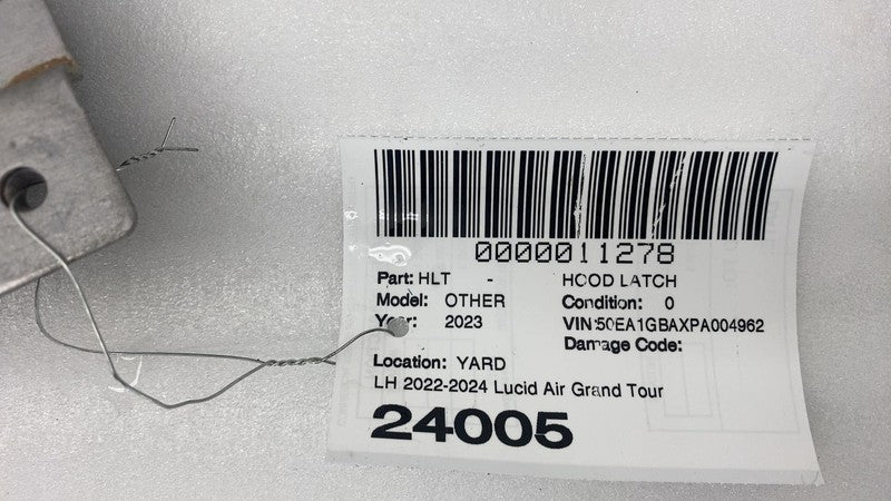P11-C36100-07 ⭕ 2022-2024 Lucid Air Left Hood Latch Actuator Motor Assembly LH P11-C36100-07