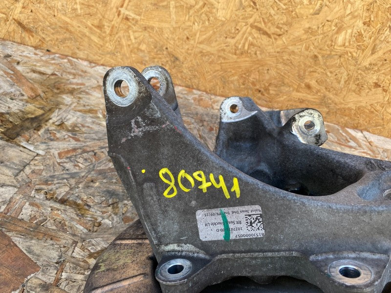 102741100D ⭕16-20 Model X Rear Left Spindle Knuckle w/ Wheel Hub & Dust Shield 1027411-00-D