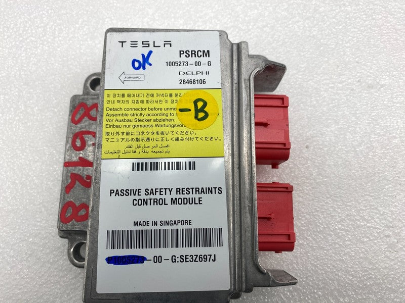 100527300G ⭕ 2012-2015 Tesla Model S Passive Safety Restraints Control Module 1005273-00-G