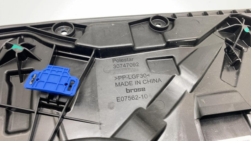 30747092 ⭕ 2021-2023 Polestar 2 PS2 Front Right Door Window Regulator & Carrier 30747092