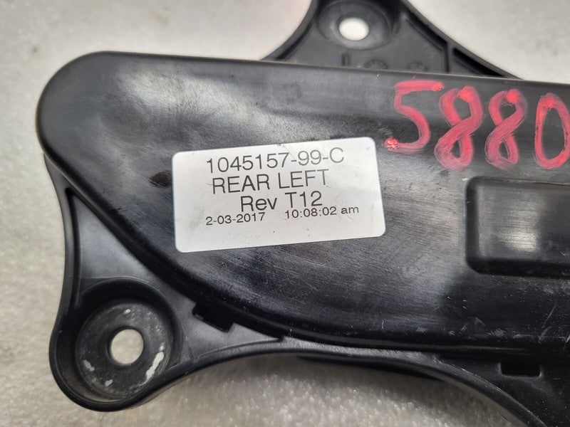 1045157 99 C ⭕ 16-20 Model X Rear Driver Outer Door Handle Exterior Chrome Left 1045157-99-C