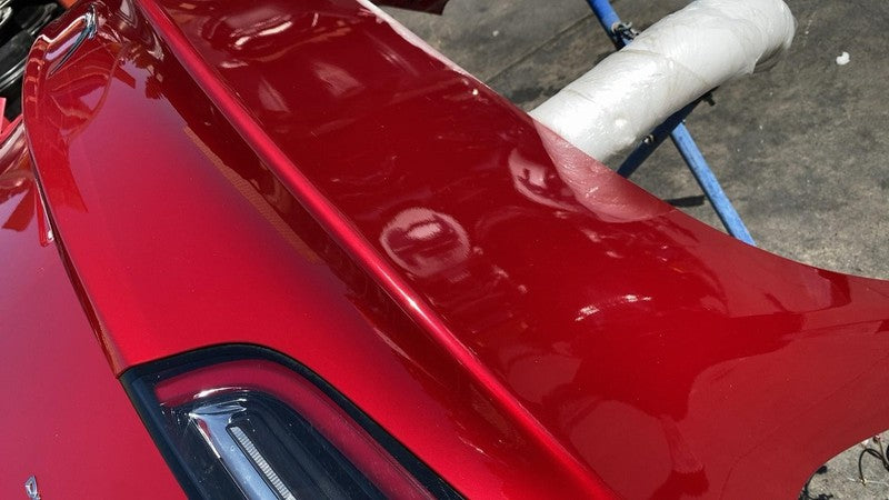 ⭕ 2017-2020 Tesla Model 3 M3 Rear Trunk Decklid Shell Panel Assembly Red - PPMR