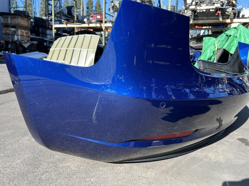 2017-2022 Tesla Model 3 Rear Bumper w/ Underbody Shield + Park Sensor & Harness