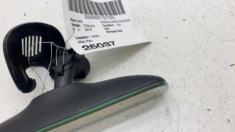 E11 048419 ⭕ 2017-2023 Model 3 Upper Windshield Interior Rear View Mirror w/ Lower Trim Cap