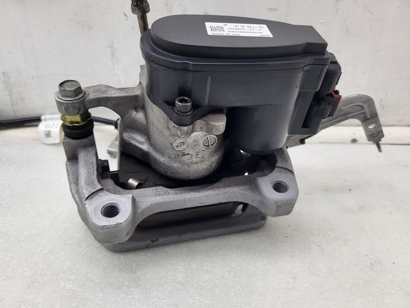 104462397F ⭕ 2017-2025 Tesla Model 3 Rear Left Caliper w/ Brake Line Hose BASE 1044623-97-F