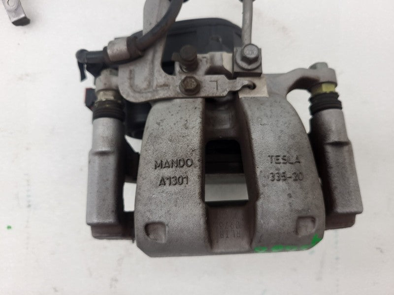 104462300G ⭕ 2017-2025 Tesla Model 3 Rear Left Caliper w/ Brake Line Hose BASE 1044623-00-G