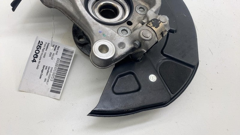 32373455 ⭕21-23 Polestar 2 Front Right Spindle Knuckle w/ Wheel Hub & Shield AWD 31681838