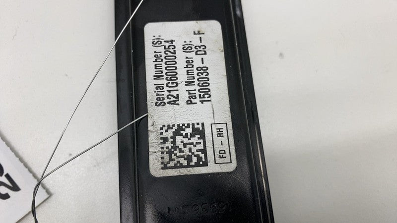 1506038-D3-F ⭕ 21-24 Model S Front Passenger Door Window Regulator & Motor Right 1506038-D3-F