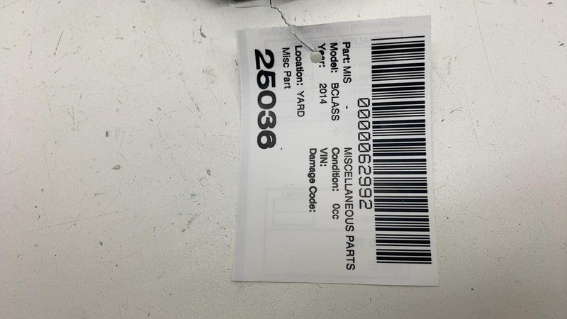 A2428800314 ⭕ 2014-2015 Mercedes-Benz B-Class Rear Left Fender Bracket Trim OEM A2428800314