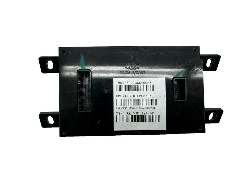 600736600B ⭕ 12-20 Model S A/C Heater Climate Control HVAC Controller Module 6007366-00-B