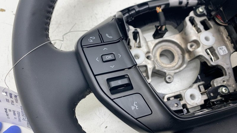 ⭕ 2023 2024 Toyota Prius Steering Wheel Leather Black FB20 w/ Control Switches