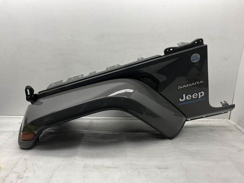 ⭕ 21-24 Jeep Wrangler 4XE Front Driver Fender Panel w/ Flare & Liner Gray Left