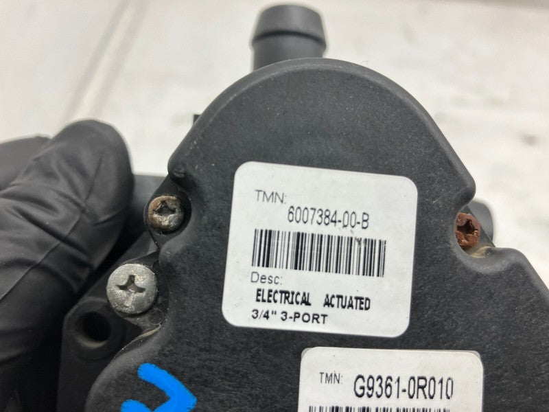 600738400B ⭕12-20 Model S 3-Way Port Coolant Valve Electric Actuator 3/4" inch 6007384-00-B