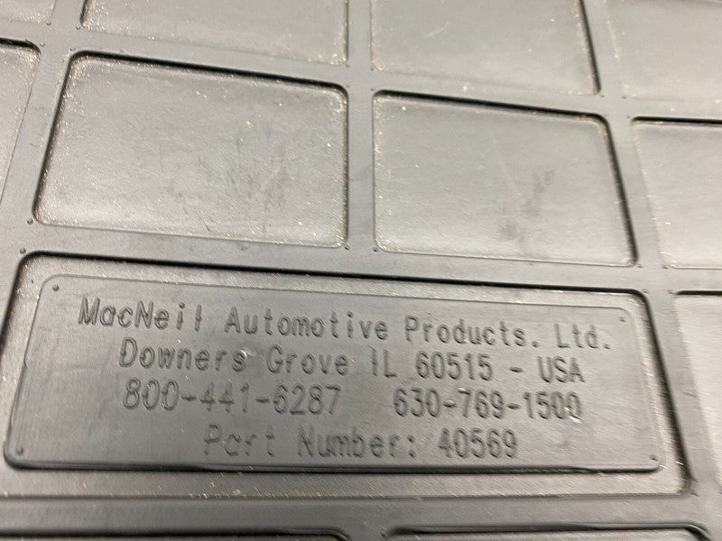 40569 ⭕ 2012-2015 Tesla Model S Rear Luggage Storage Tray All Weather Rubber Cargo Mat