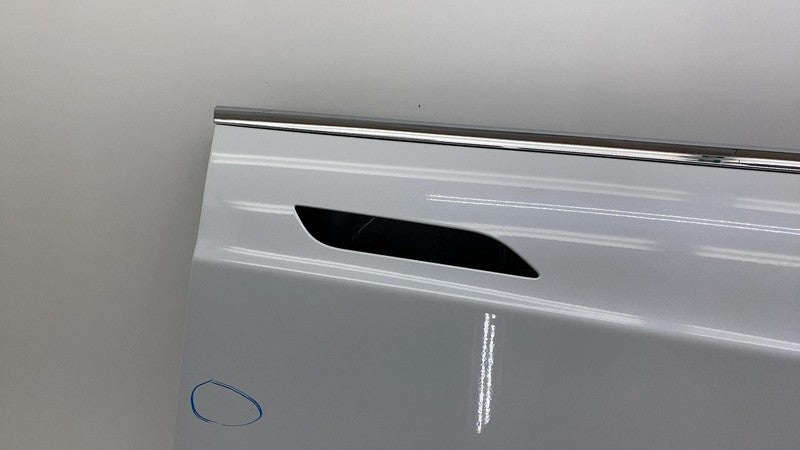 2012-2015 Tesla Model S Front Passenger Side Door Shell Panel Right White - PPSW