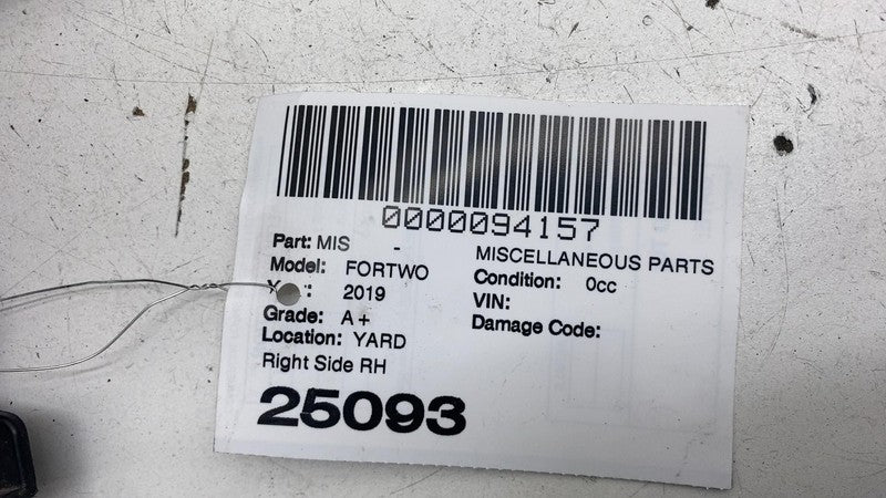 ⭕ 2019 Smart EQ Fortwo Rear Right Hood Bonnet Support Mount Bracket A4