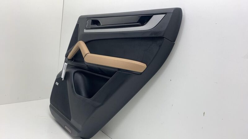 ⭕ 2019-2024 Porsche Cayenne Rear Driver Side Door Panel Trim Cover Black Left LH