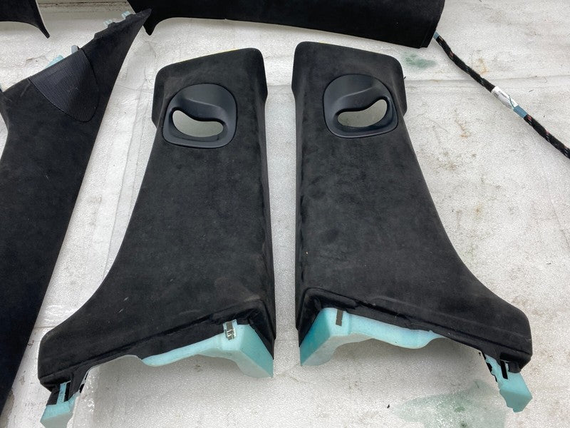 ⭕ 16-20 Tesla Model S SET of Ceiling Headliner Sunvisor Upper A + B + 