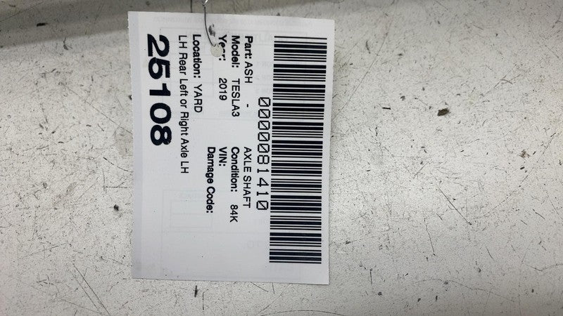 ⭕ 2017-2025 Model 3 Rear Left or Right CV Axle Shaft Halfshaft 25MM 10