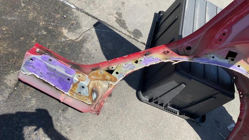 ⭕ 2020-2023 Tesla Model Y Rear Right Quarter Panel Structural Cutout RH Red PPMR