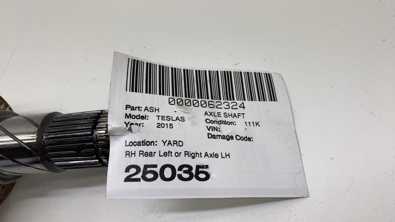 ⭕ 12-20 Model S X Rear Left or Right CV Axle Shaft Halfshaft AWD 10077