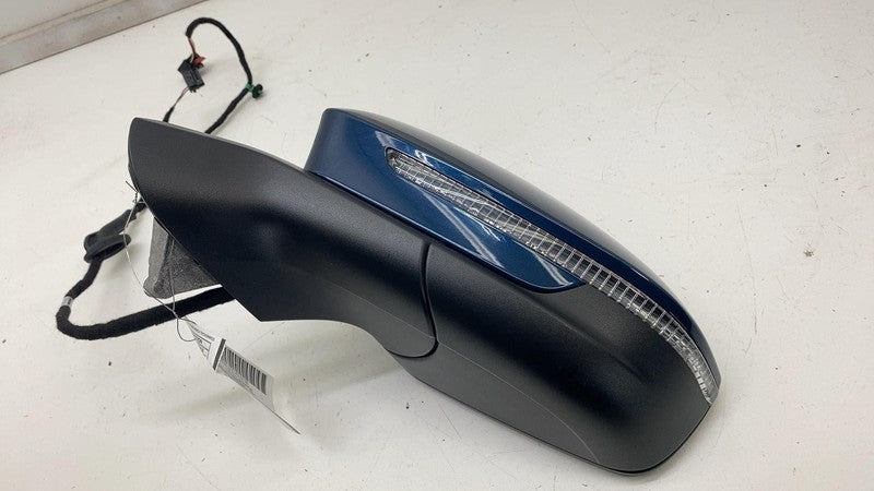 ⭕ 2021-2023 Volkswagen ID.4 Driver Side Exterior Rear View Door Mirror Left Blue
