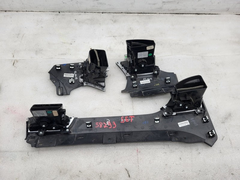 1007821 00 D 2012-2020 Tesla Model S MS SET of Dash A/C Air Vent Outlet Dashboard Trim Panel