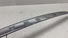 ⭕ 12-20 Tesla Model S Rear Liftgate Trunk Lid Chrome Trim Molding 1025776-00-A