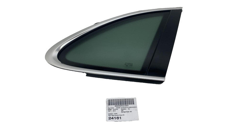 2011-2018 Porsche Cayenne Rear Passenger Side Quarter Corner Window Gl