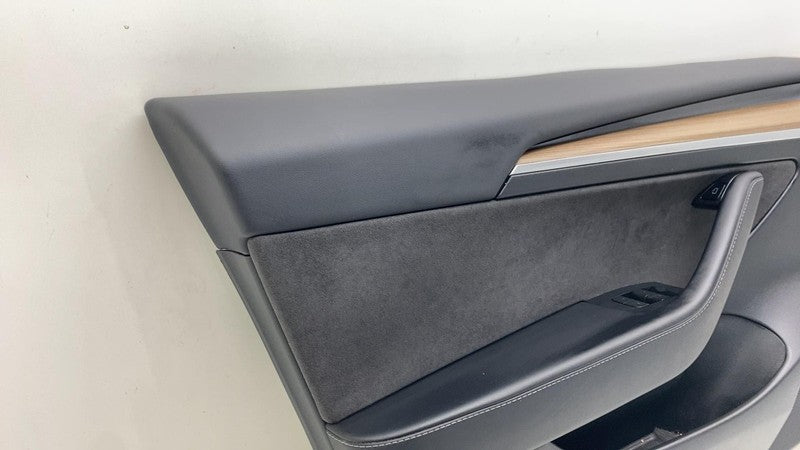 ⭕ 2021-2023 Tesla Model 3 Front Driver Side Interior Door Panel Trim Card Left