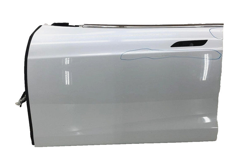 2012-2015 Tesla Model S MS Front Driver Side Door Shell Panel Left LH White PPSW