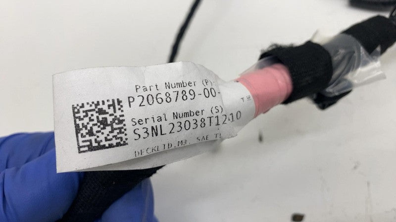 ⭕ 2021-2023 Tesla Model 3 M3 Trunk Lid Deck Lid Wire Wiring Harness 20