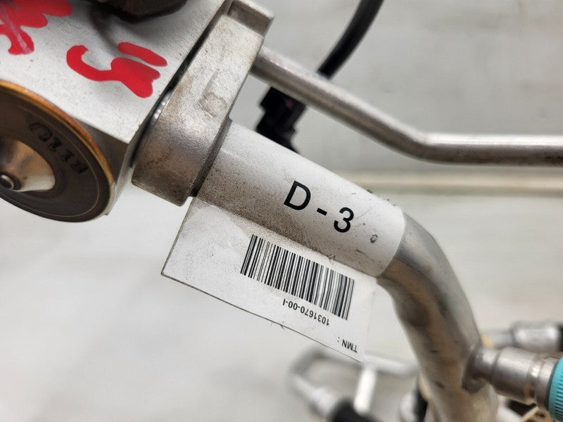 ⭕ 16-20 Model S MS A/C Lower Liquid & Chiller Suction Line w/ Valve 10