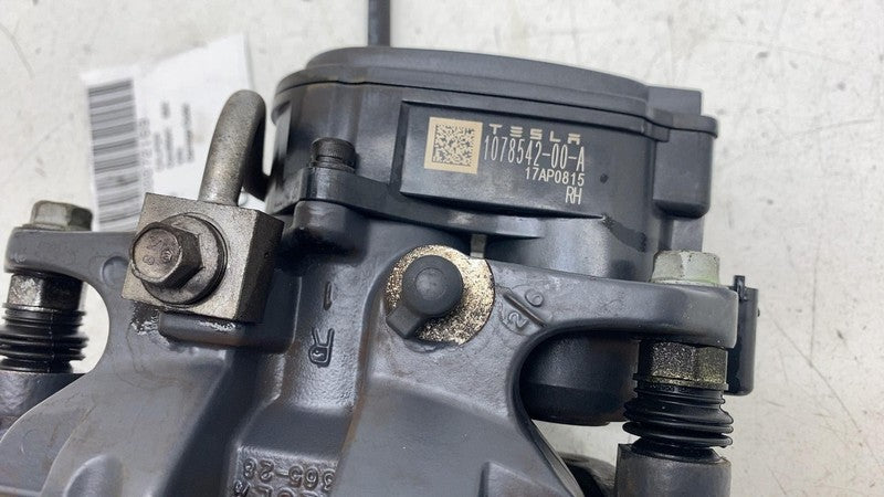 ⭕ 16-20 Model S MS Rear Passenger Caliper w/ Brake Hose Line Right 107
