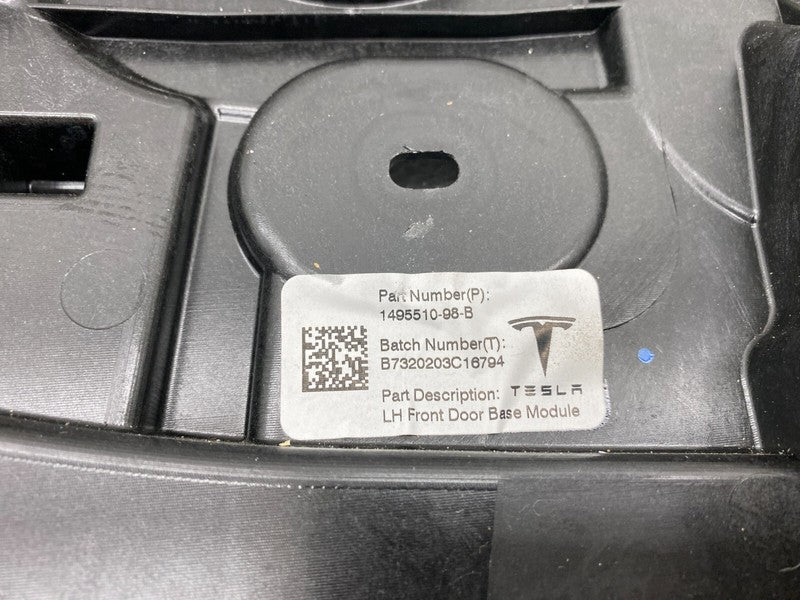 1495510 98 B ⭕ 20-23 Model Y MY Front Left Window Regulator & Motor w/ Carrier 1495510-98-B
