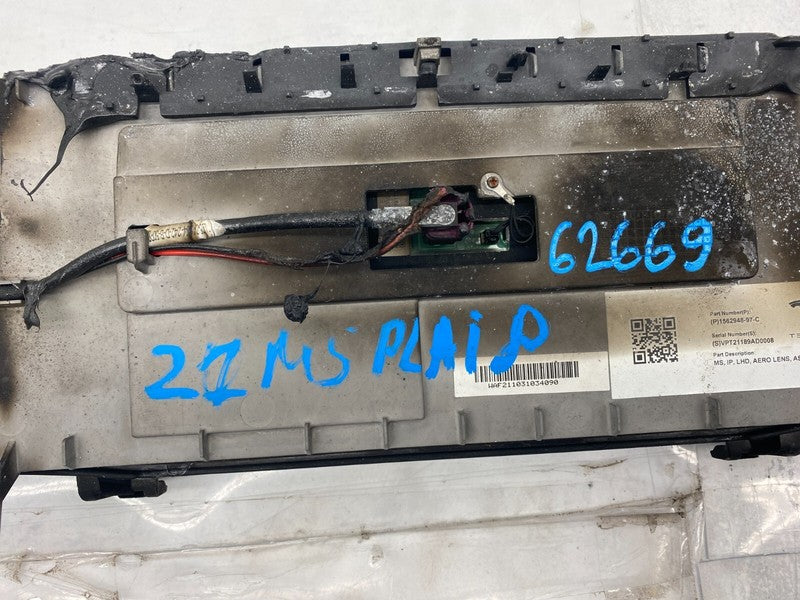 ⭕ 2021-2023 Tesla Model S MS Instrument Panel IP Aero Lens Assembly 15