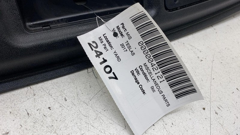 ⭕ 2012-2020 Tesla Model S Rear Trunk Latch Lock Sill Scuff Plate Trim 