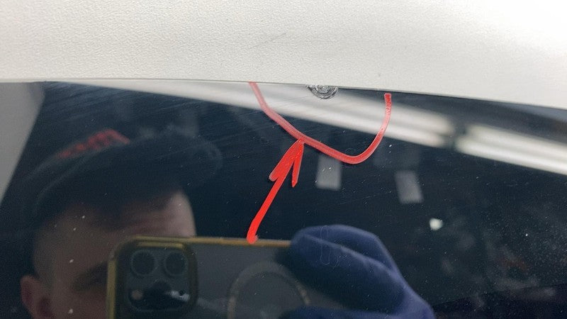 ⭕ 17-19 Model 3 Middle Panoramic Sunroof Fixed Roof Glass Moonroof 148