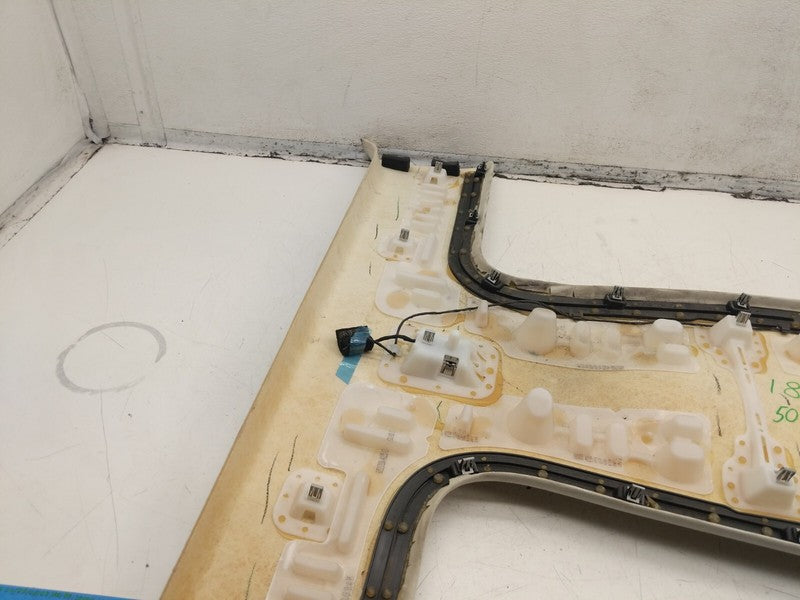 ⭕ 2016-2020 Tesla Model X Roof Headliner Trim Alcantara Cream Assy 105