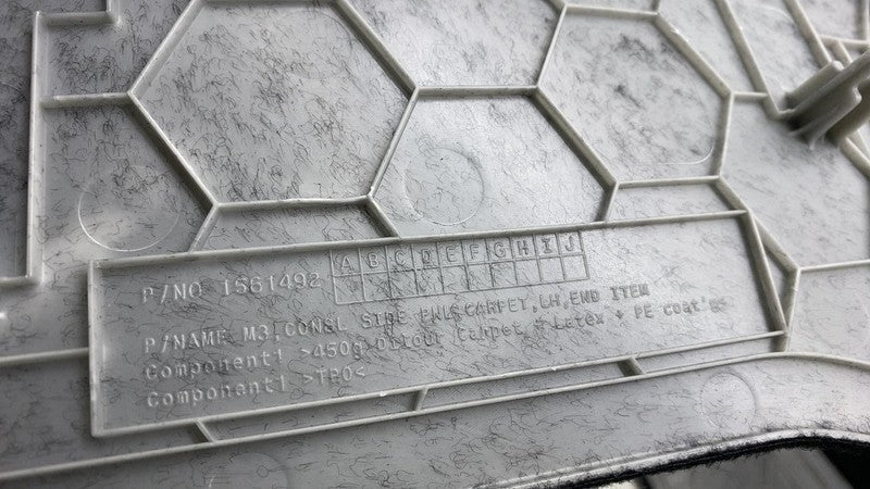 17-20 Tesla Model 3 Front Center Console Armrest Cup Holder Carrier 15