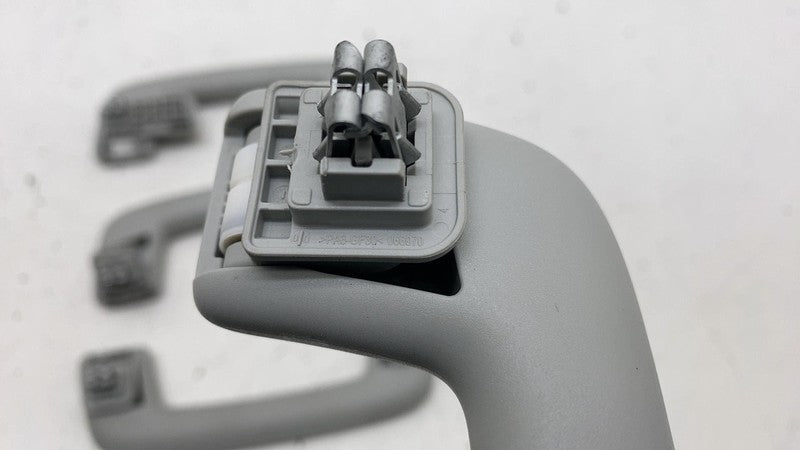 ⭕ 2019-2023 Audi e-Tron SET of Interior Roof Headliner Grab Handle Bar Gray OEM