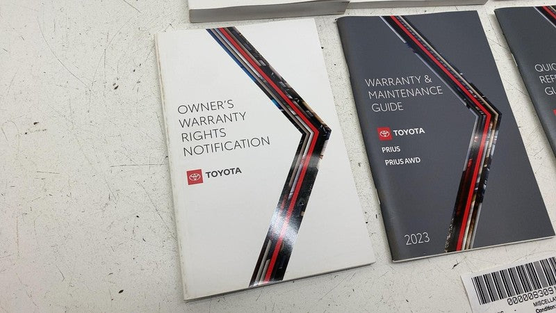 ⭕ 2023 Toyota Prius Owners Manual Booklet Book Set & Brochure