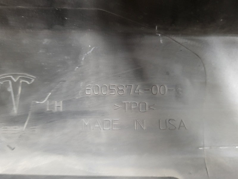 600587400G ⭕ 12-20 Model S Driver Side Skirt Rocker Molding Sill Panel Left LH 6005874-00-G