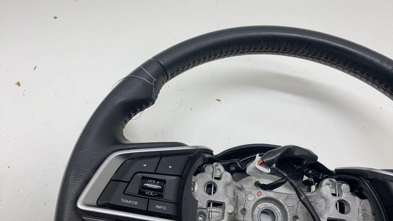 ⭕ 2018-2023 Subaru XV Crosstrek Front Steering Wheel w/ Switch Leather Assembly