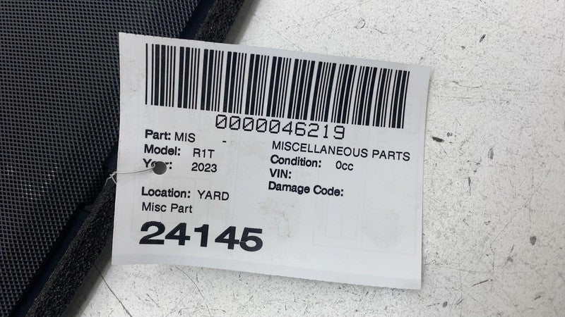 PT00040387 ⭕22-24 Rivian R1T R1S Front Dash Mesh Upper Speaker Grille Trim Cover PT00000746