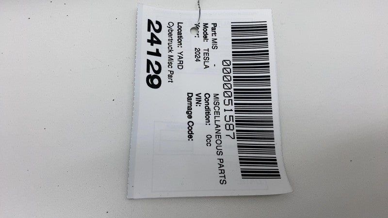 2024 Tesla Cybertruck Front Driver Side Door Seal Gasket Weather Strip