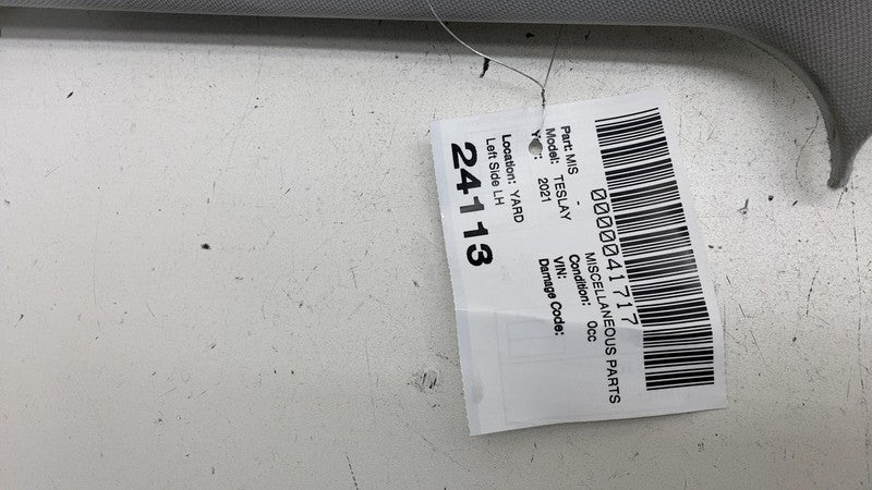 ⭕2020-2023 Model Y Driver Side B-Pillar Upper Trim Cover Panel Left 14