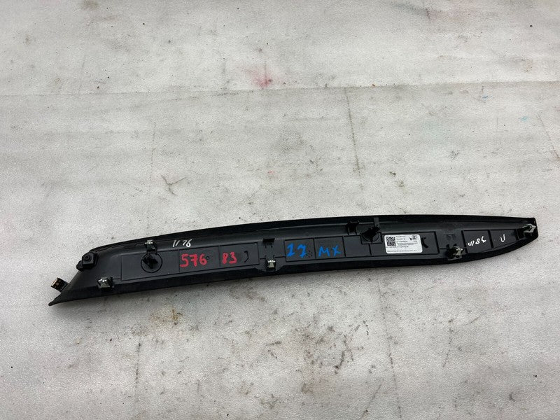 1050294 04 H ⭕ 2016-2022 Tesla Model X Passenger Side Sunvisor Trim Bezel Right 1050294-04-H