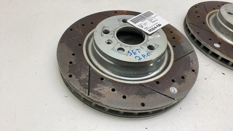 ⭕ 2012-2015 Tesla Model S SET of 2 Front Left & Right Brake Disc Rotor